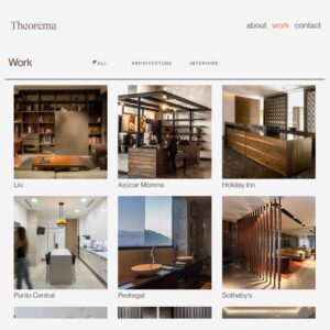 Diseño de Pagina Web Theorema