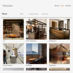 Diseño de Pagina Web Theorema
